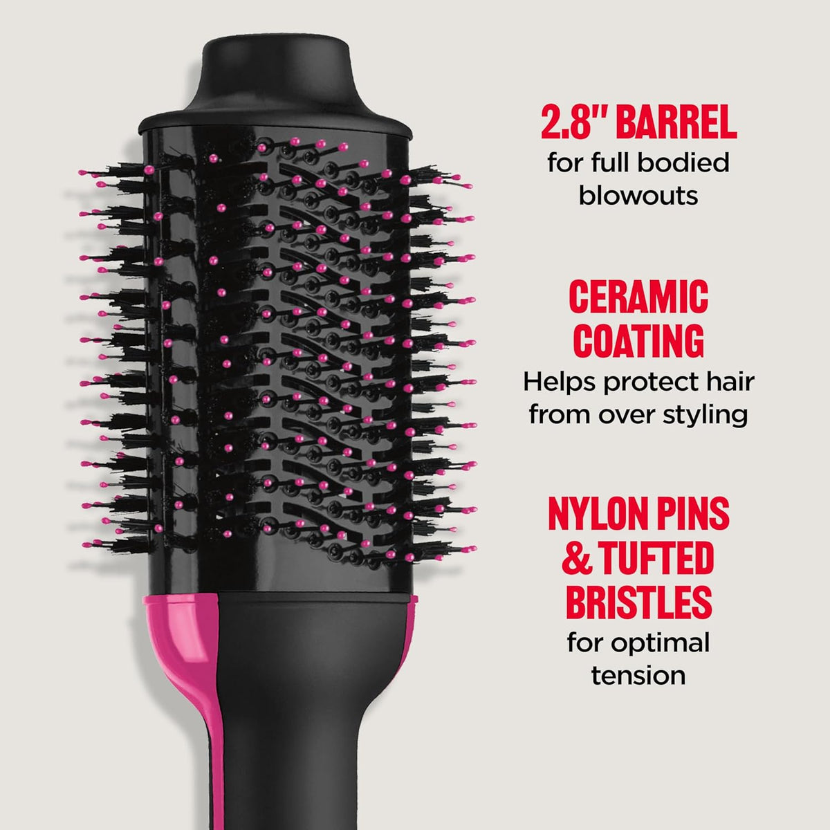 Revlon One-Step Volumizer Hair Dryer And Styler – Cepillo Secador Y Voluminizador 2 En 1