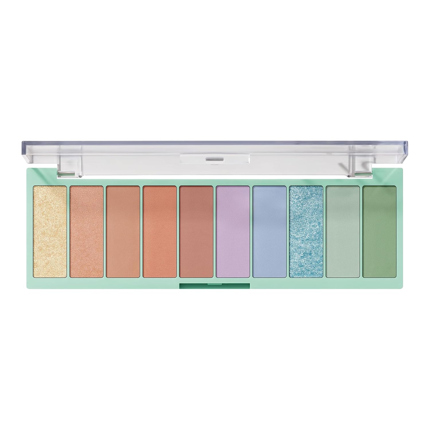 ELF Perfect 10 Eyeshadow Palette — Paleta De Sombras Con 10 Tonos Neutros y Glamour De Alta Pigmentación