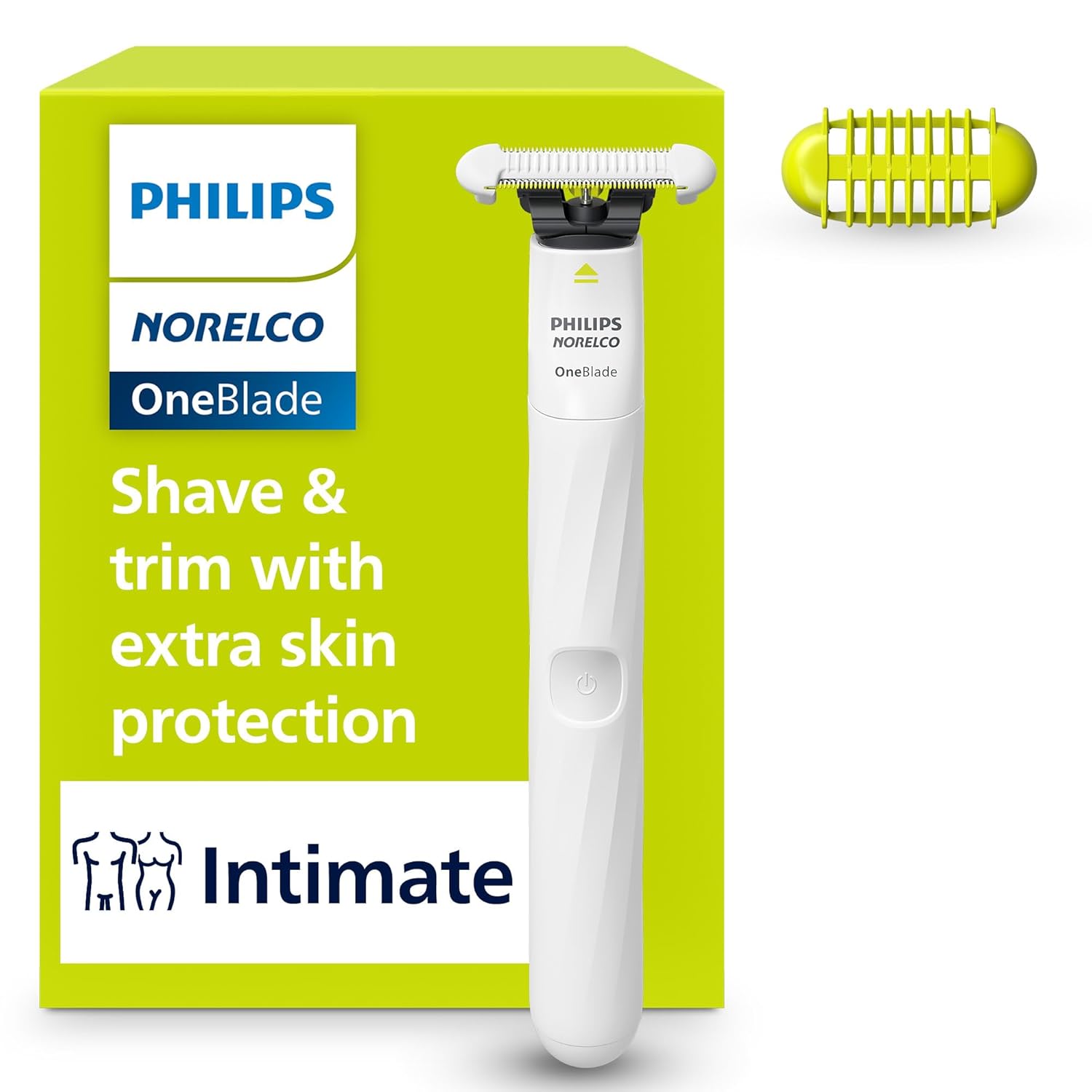 Philips Norelco OneBlade Intimate Rasuradora Y Recortadora Para Zona Íntima