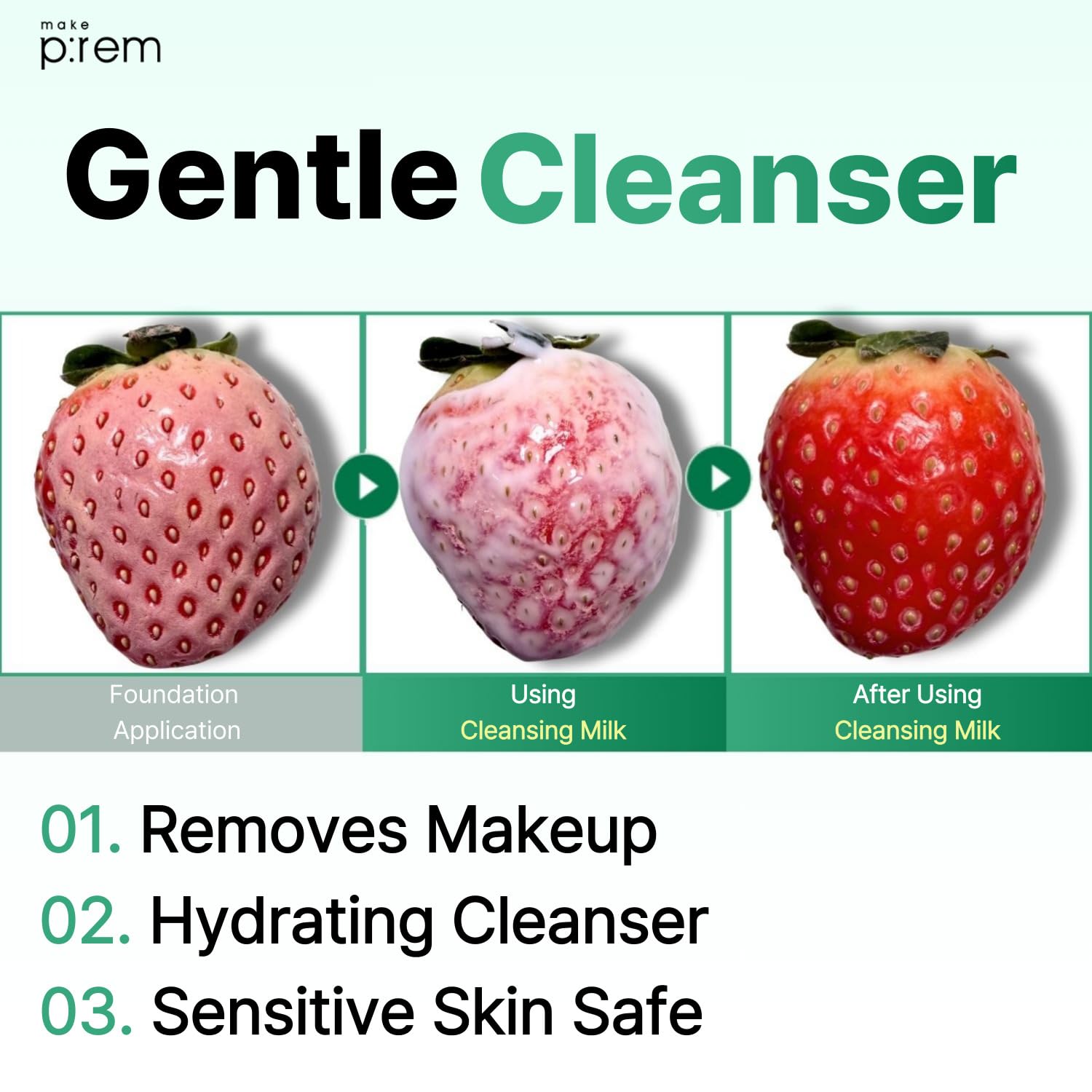 Make P:rem Safe Me. Relief Moisture Cleansing Milk 200ml – Leche Limpiadora