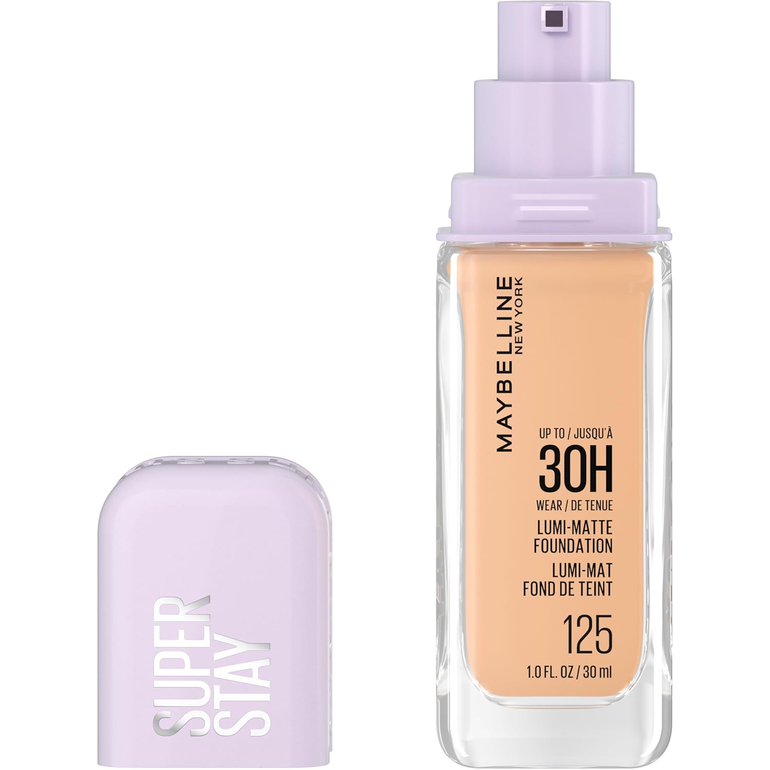 MAYBELLINE Super Stay Lumi-Matte Foundation — Base De Larga Duración Con Acabado Lumi-Mate y Alta Cobertura