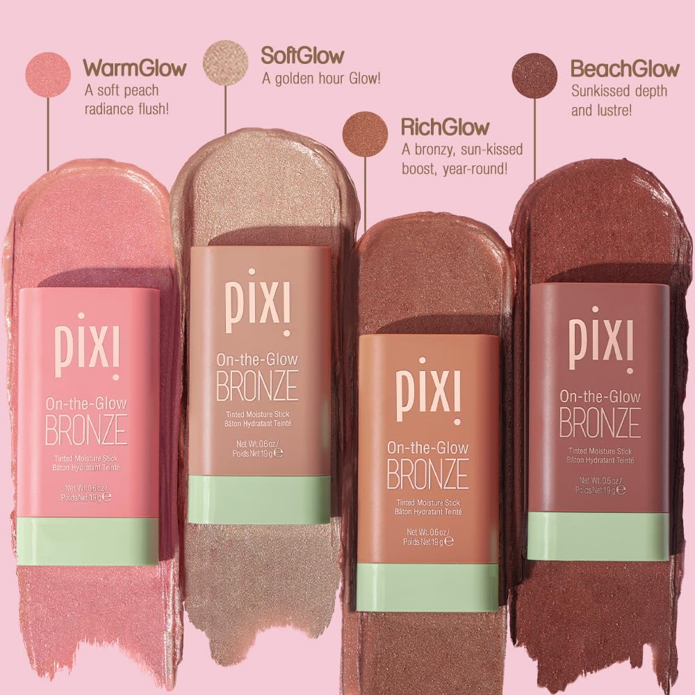Pixi On-The-Glow Bronze Tinted Moisture Stick | Bronceador en Barra