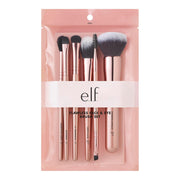 ELF Flawless Face & Eye Brush Set Set De Brochas Para Rostro Y Ojos