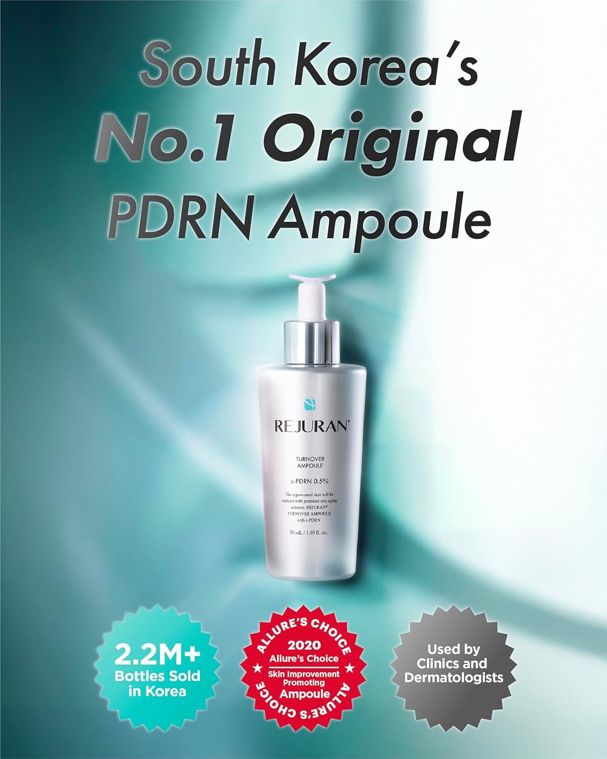 Bajo Pedido - REJURAN Ampolla Turnover c-PDRN | Suero Facial con ADN de Salmón para Rejuvenecimiento