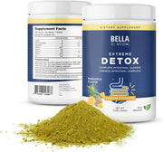 Bella All Natural Polvo De Desintoxicación Extrema Sabor Piña – Suplemento Detox Natural