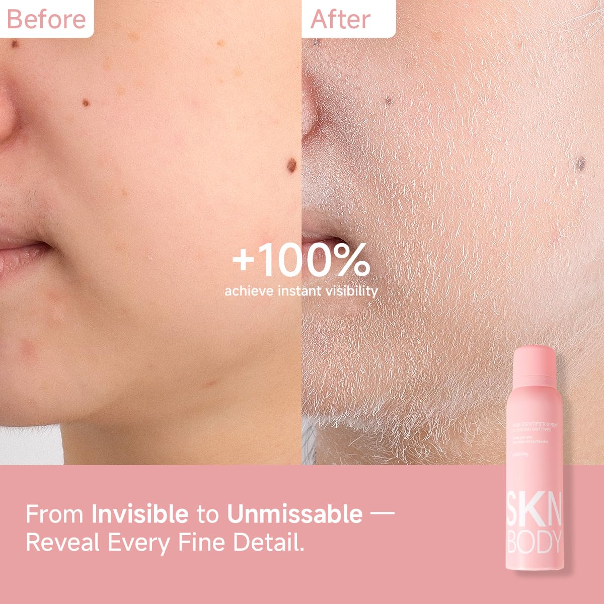 SKNBody Identify, Shave & Glow – Kit De Afeitado Y Cuidado De Piel Suave Y Radiante