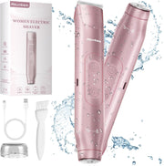 Akunbem Women Electric Shaver Rasuradora Eléctrica Recargable Para Mujer Resistente Al Agua