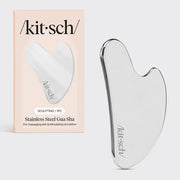 Kitsch Stainless Steel Gua Sha Herramienta Facial De Acero Inoxidable