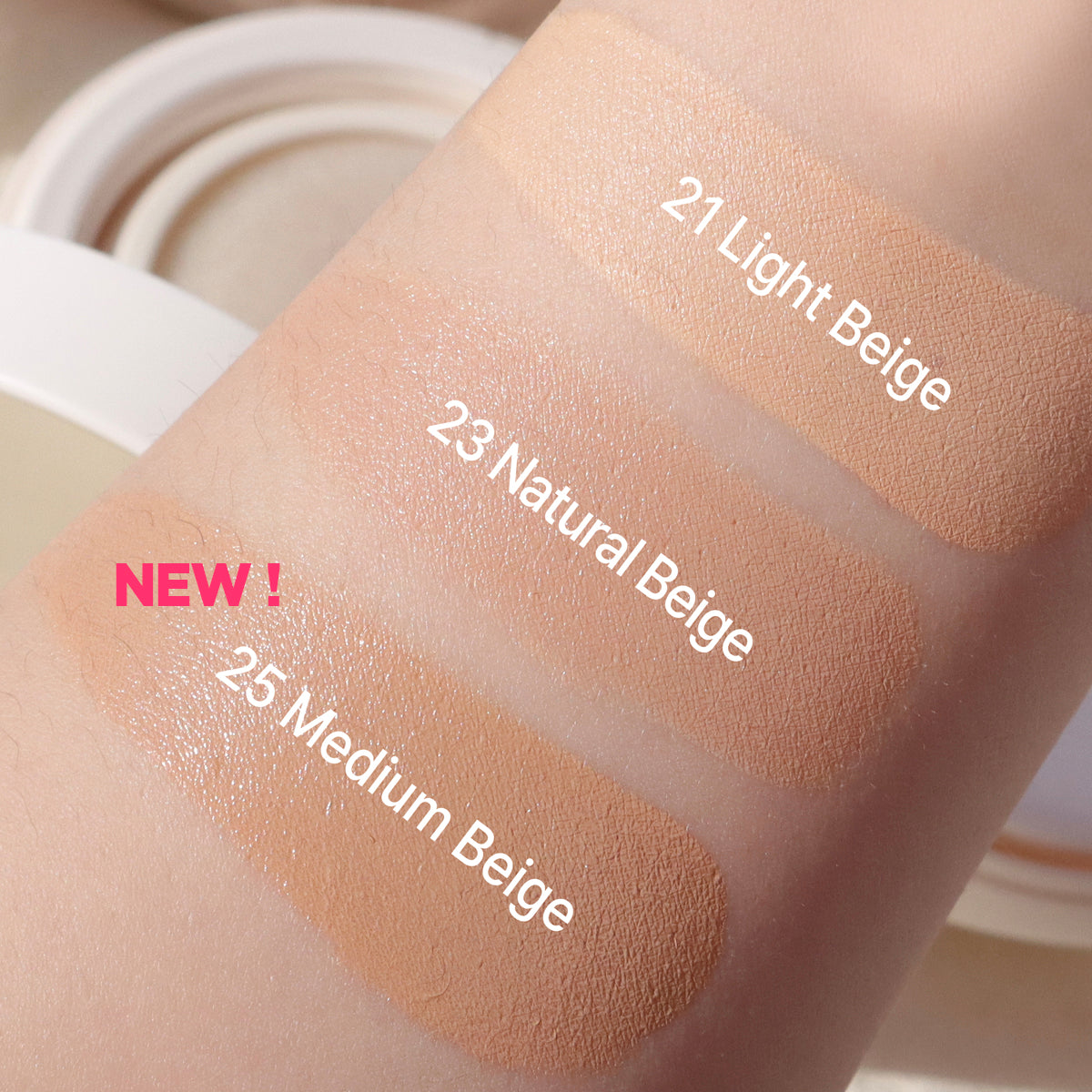 HEIMISH Artless Perfect Cushion SPF50+ PA+++ Base Cushion Hidratante Natural Glow Tono 25 Medium Beige
