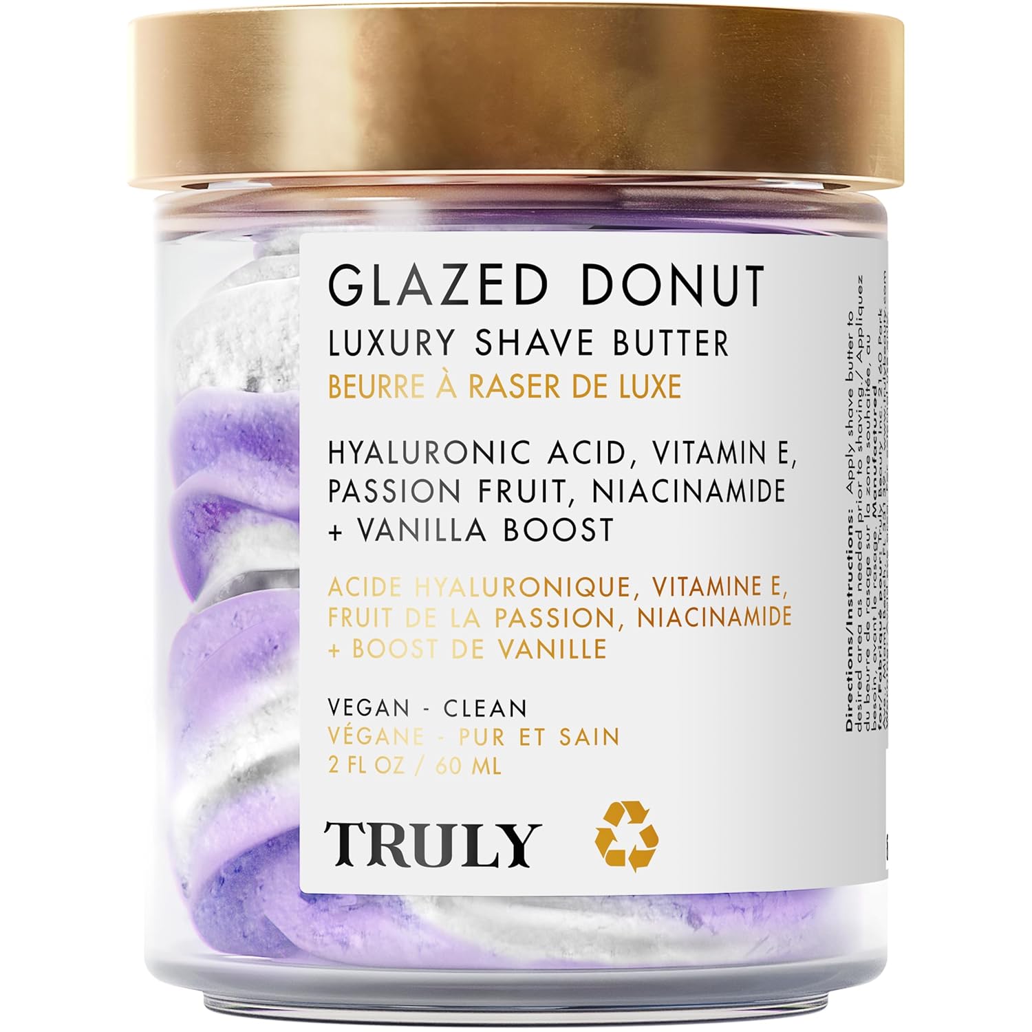 TRULY Glazed Donut Luxury Shave Butter Manteca De Afeitado Hidratante 60 ml