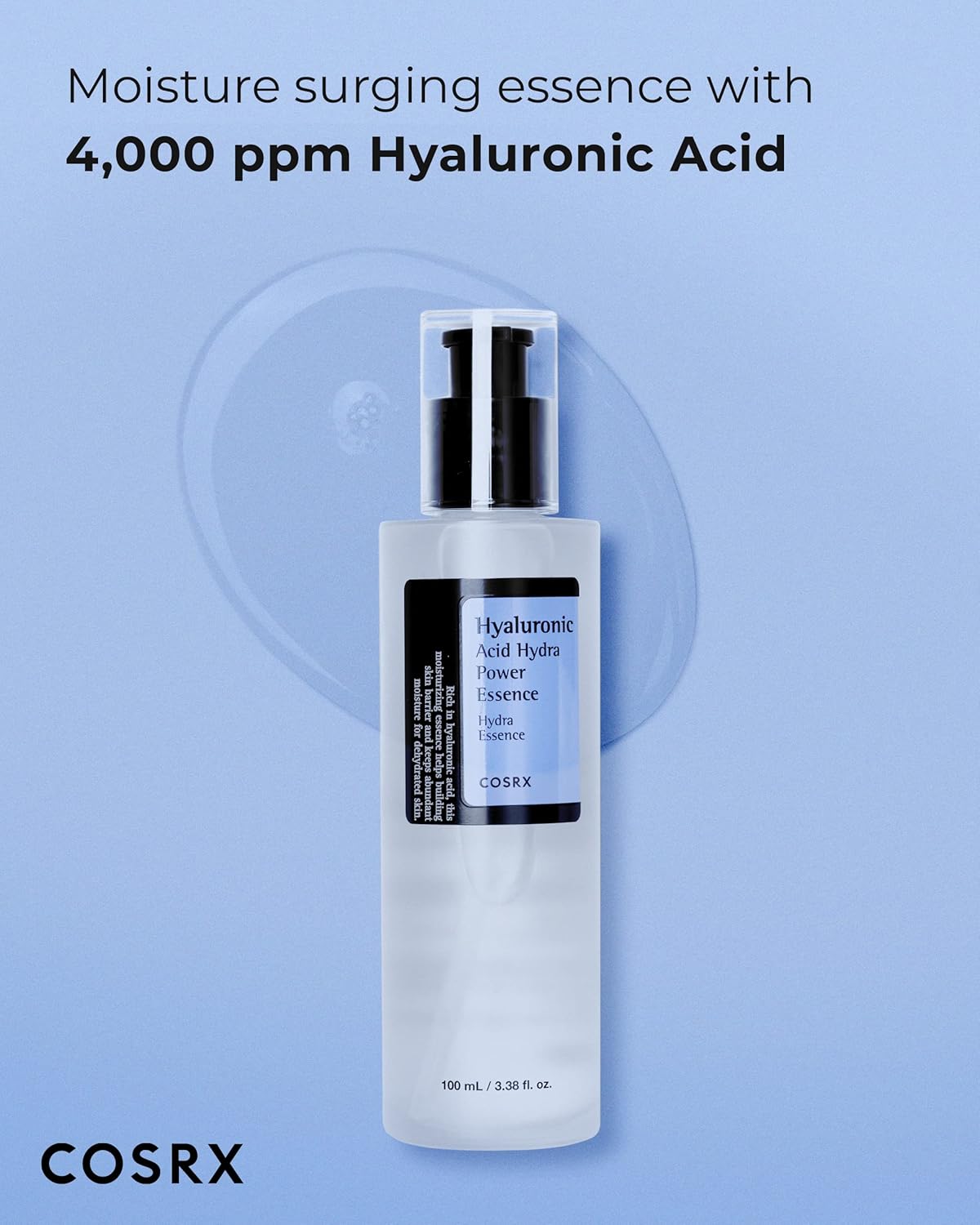 COSRX Hyaluronic Acid Hydra Power Essence | Esencia Hidratante con Ácido Hialurónico