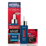 Loreal Paris Revitalift Derm Intensives 0.3% Pure Retinol Night Serum Tratamiento Antiarrugas + Muestra Hidratante | Sérum Antiedad