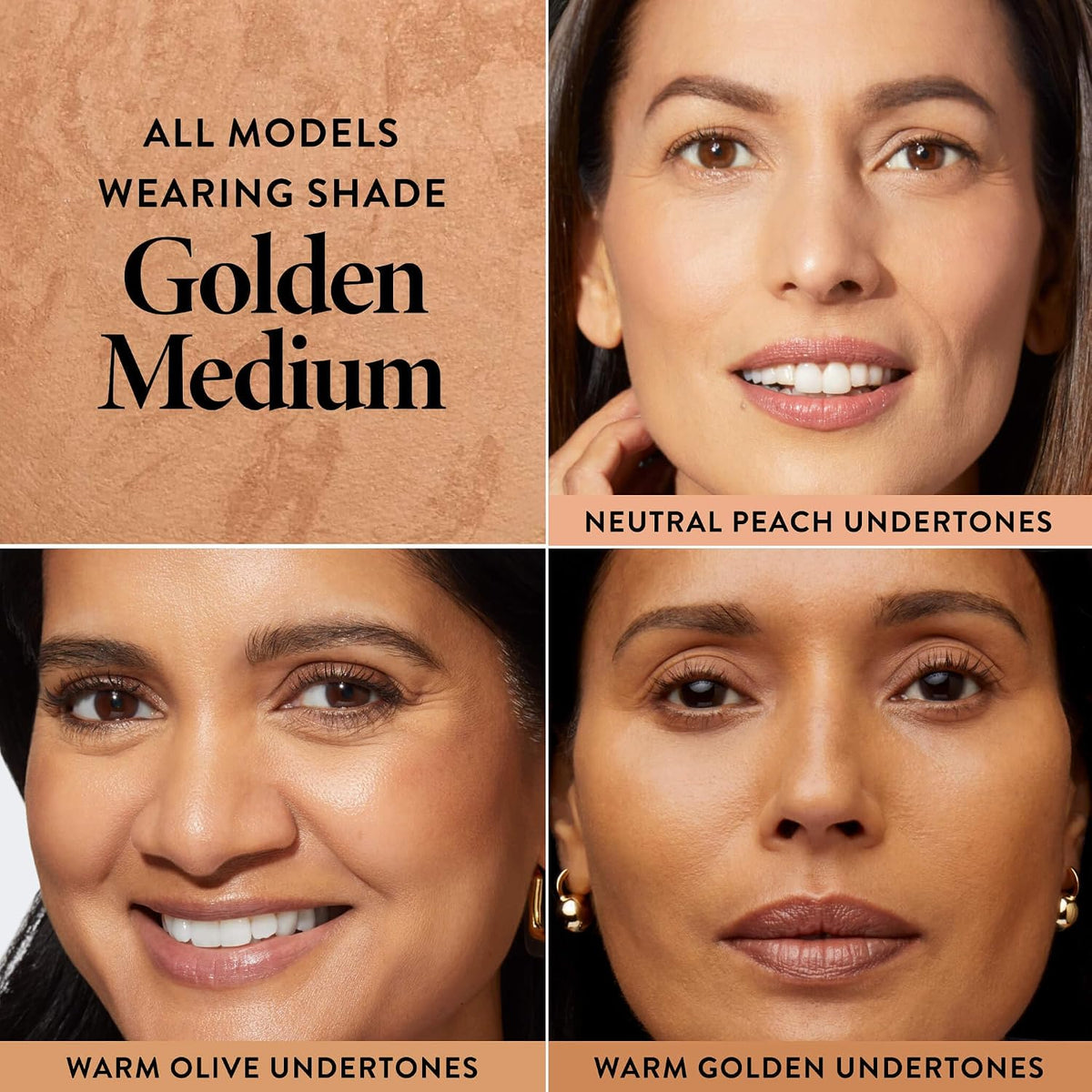 Laura Geller Balance & Brighten Color Correcting Baked Powder Foundation + Kabuki Brush Set