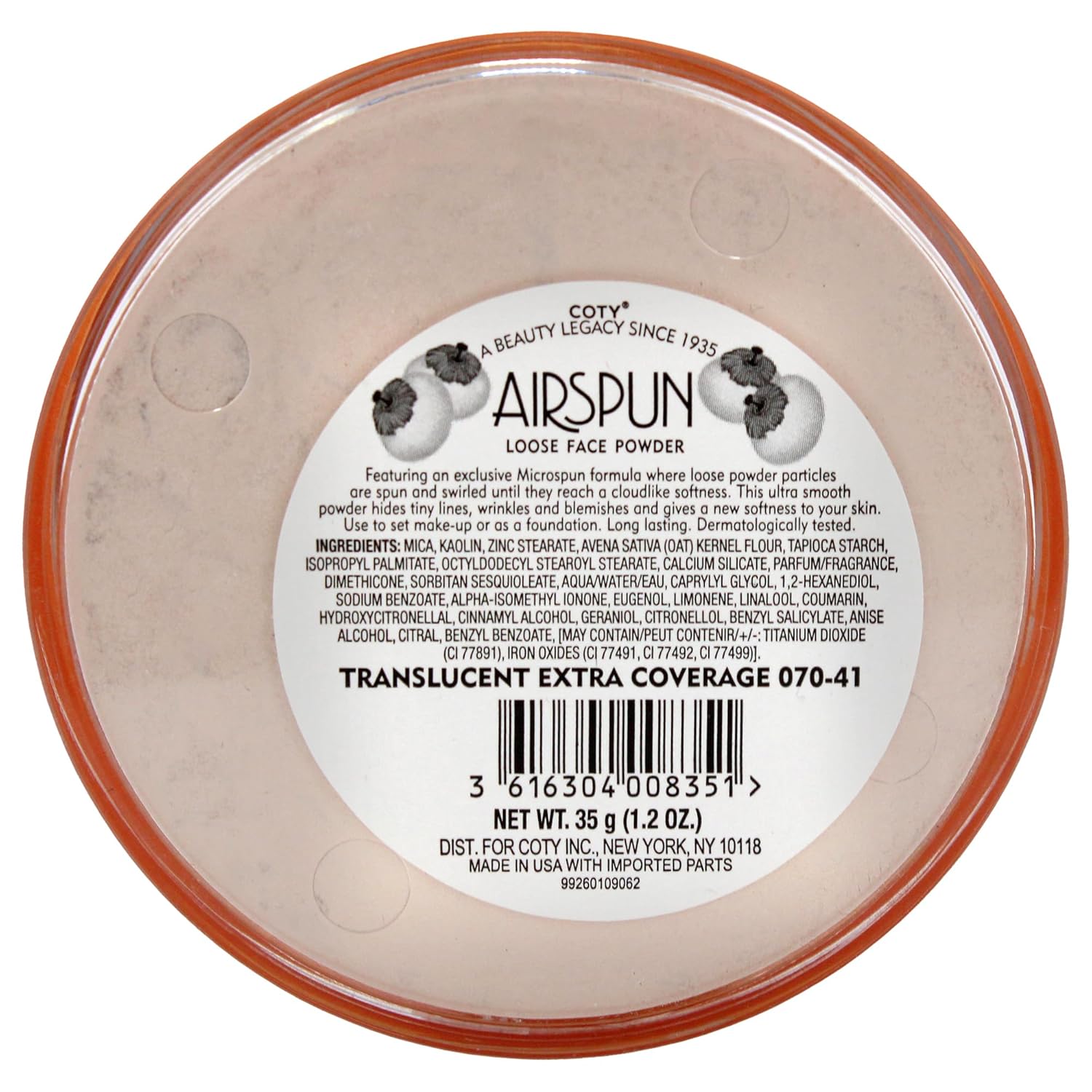 Polvos Airspun Translucent Extra Coverage | Fijación De Larga Duración Con Máxima Cobertura