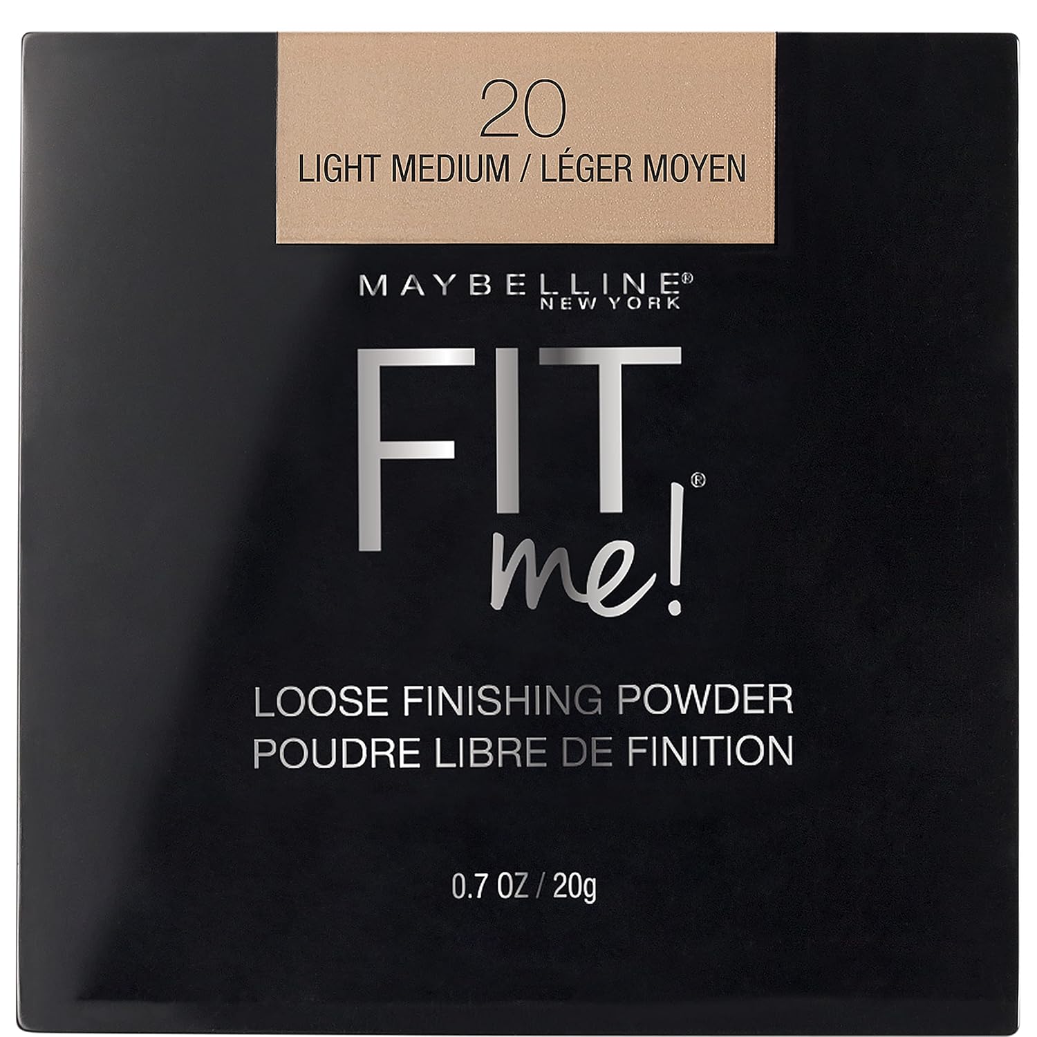 Maybelline New York Fit Me Loose Finishing Powder — Polvo Fijador Suelto De Acabado Natural