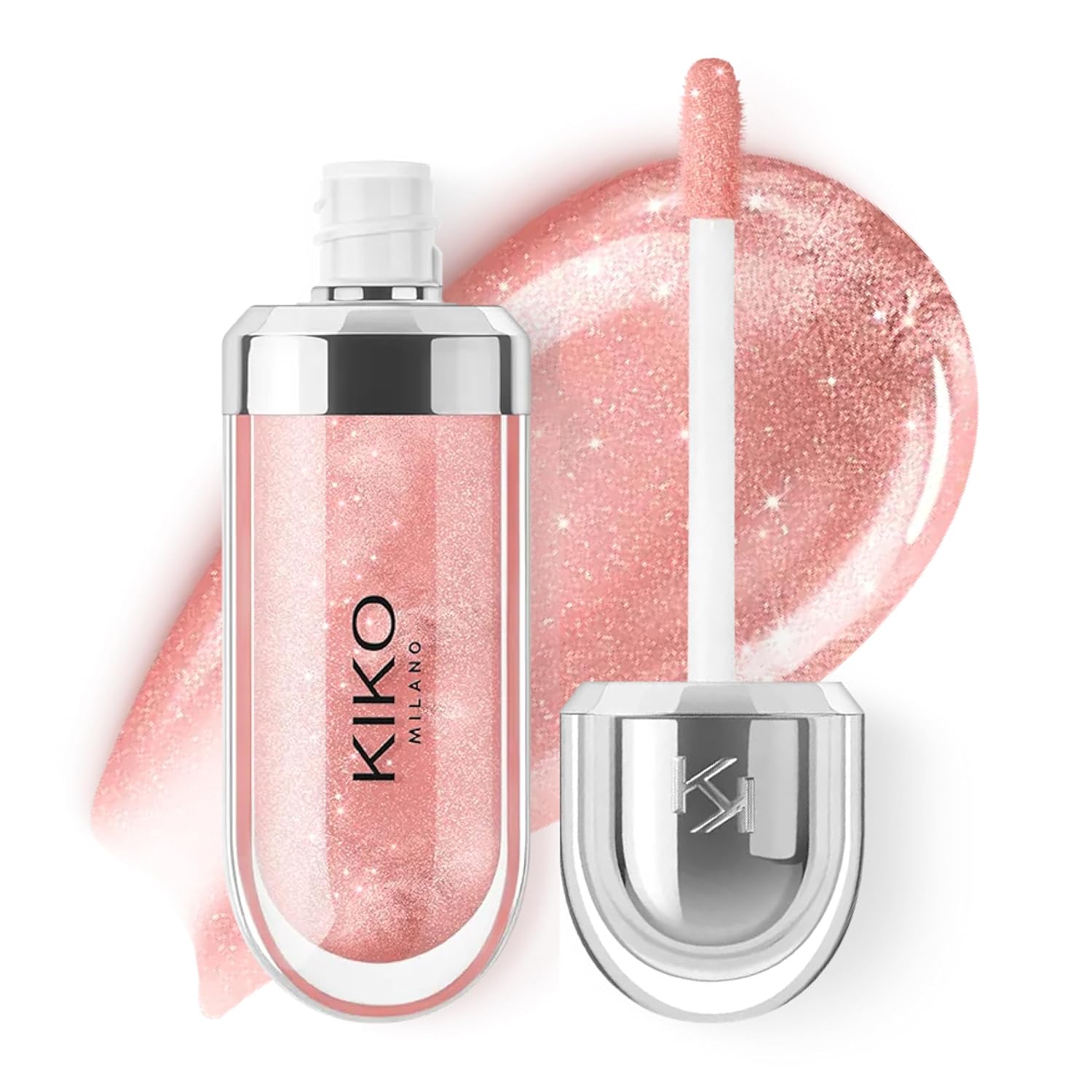 KIKO MILANO 3D Hydra Lipgloss – Brillo Labial Hidratante con Efecto Voluminizador