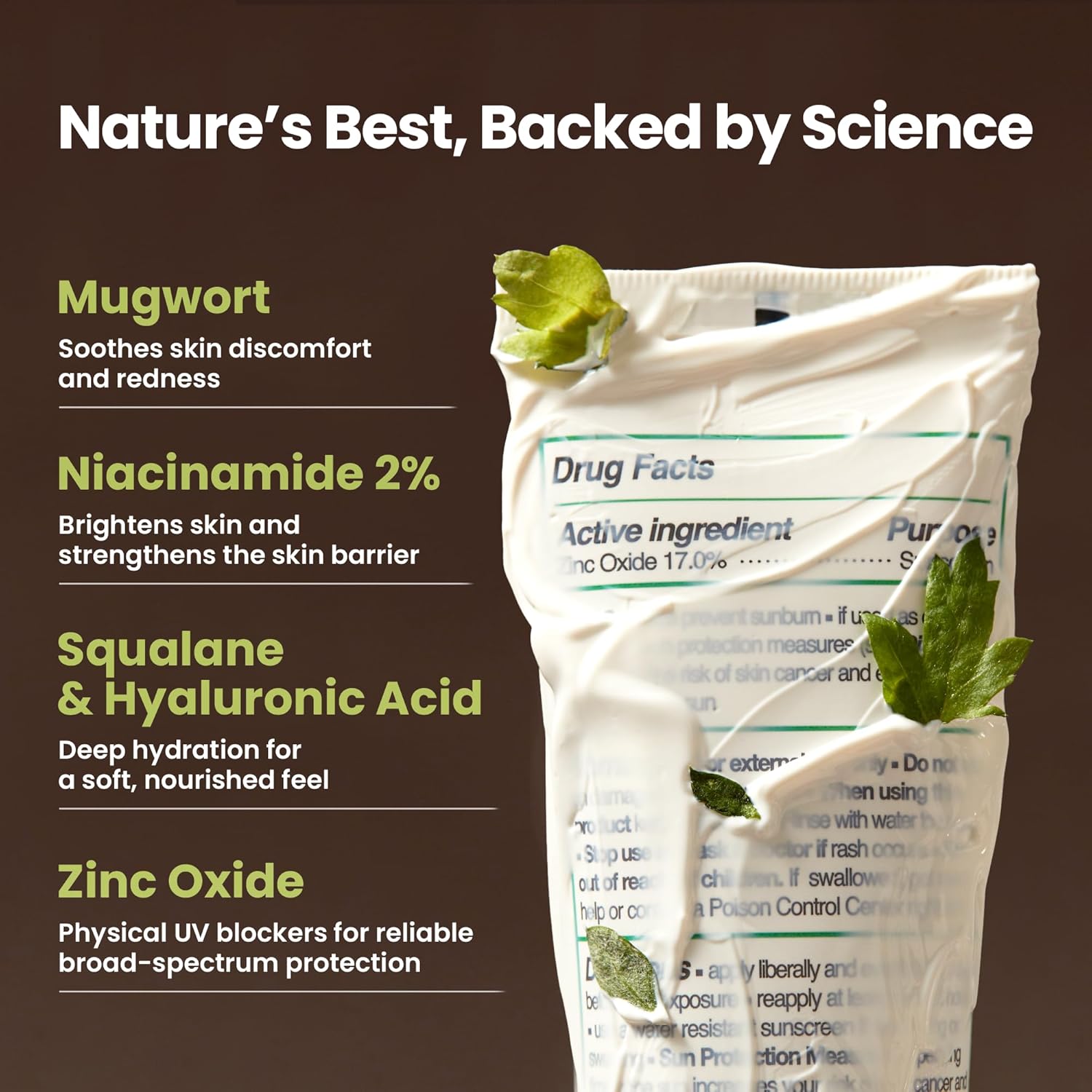 AXIS-Y Complete No-Stress Physical Sunscreen V3 — Protector Solar Mineral SPF50 Con 2% Niacinamida y Caléndula