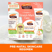 Palmer's Cocoa Butter Formula Complete Stretch Mark Care Kit Set Completo Para Estrías (4 Piezas)