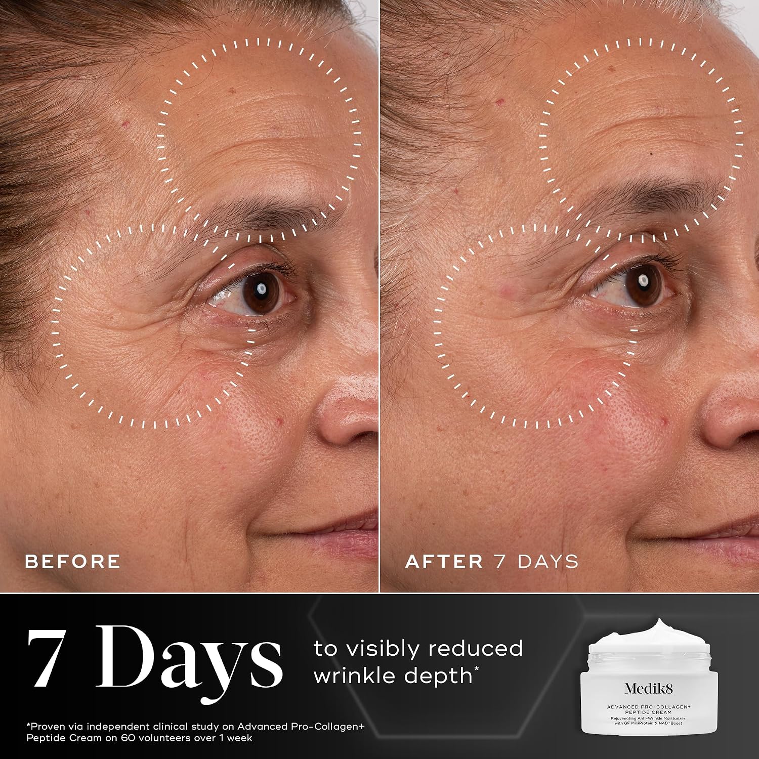 Medik8 Advanced Pro-Collagen+ Peptide Cream Crema Facial Reafirmante Con Péptidos Y Factores De Crecimiento 50 ml