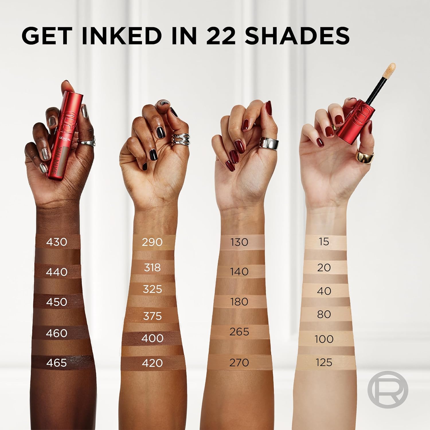 Loreal Paris Infallible Skin Ink – Corrector y Base 2 en 1 de Larga Duración