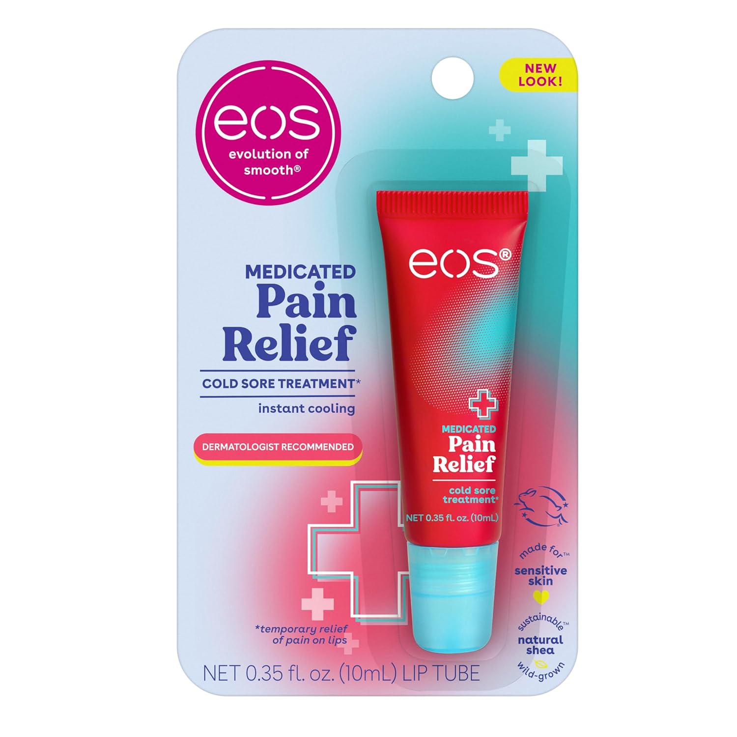 Eos Bálsamo Labial Medicado The Fixer – Reparación Y Protección Para Labios Secos Y Agrietados