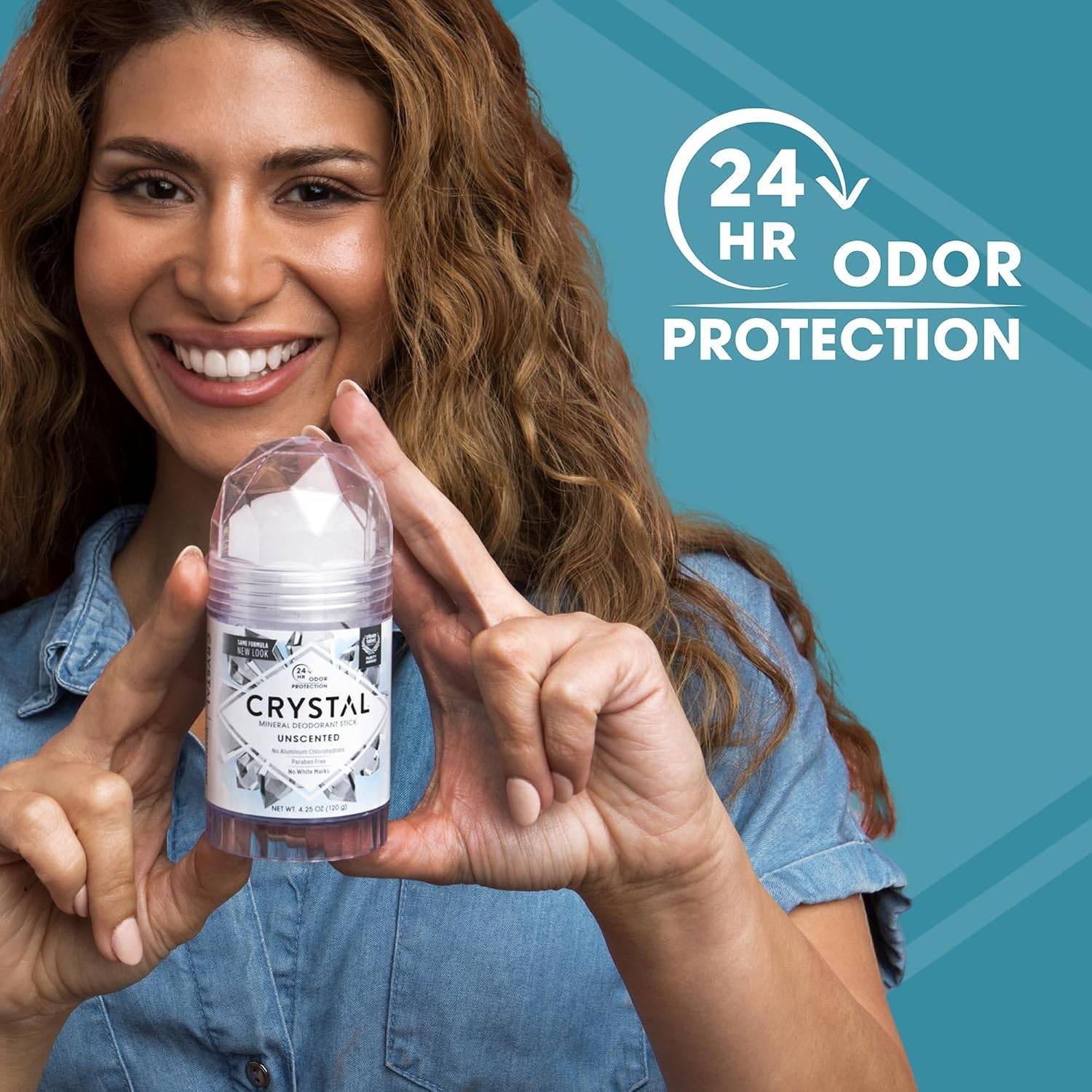 Crystal Body Deodorant Spray Sin Fragancia Desodorante Corporal 125 ml