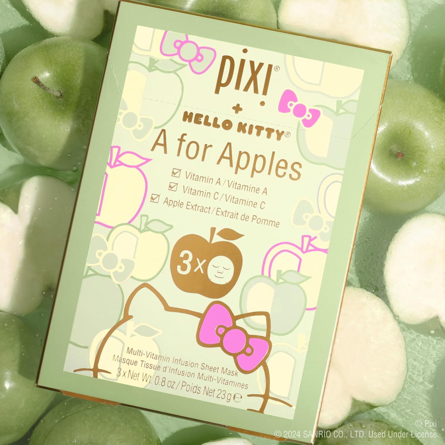Pixi + Hello Kitty A For Apples Sheet Mask | Mascarilla Facial