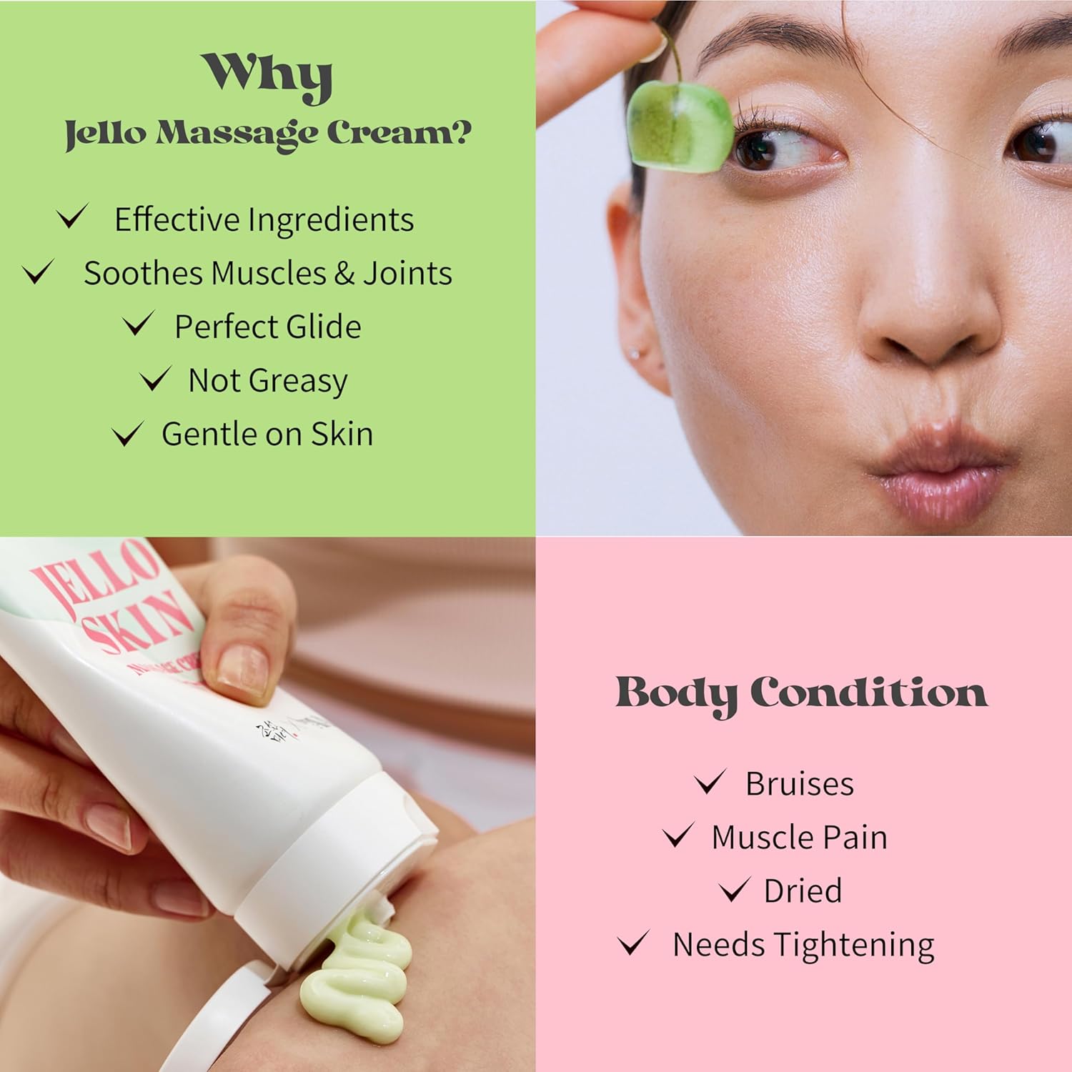Beauty Of Joseon Jelly Skin Massage Cream 200 mL – Crema De Masaje Facial Hidratante