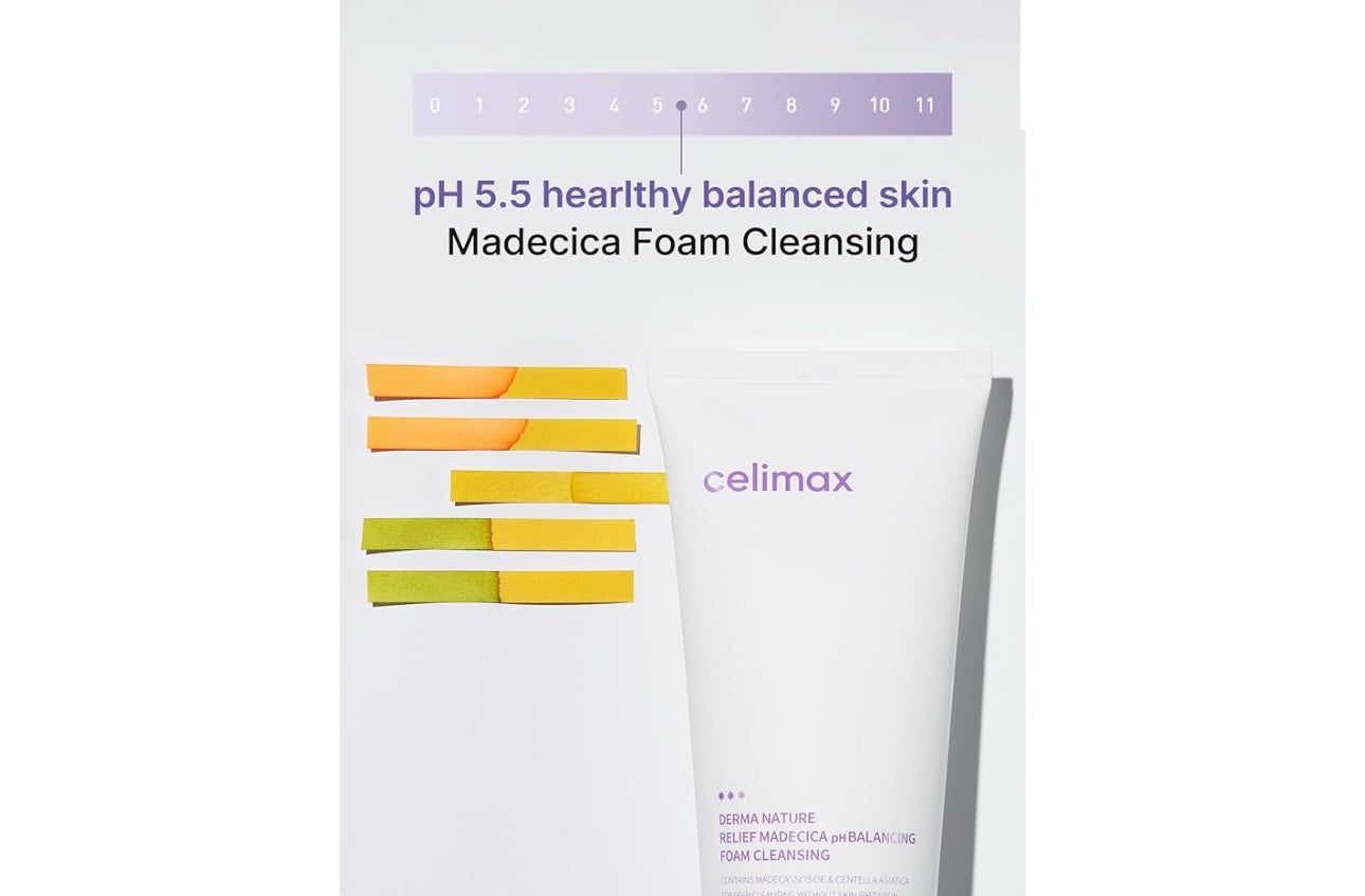Celimax Derma Nature Relief Madecica pH Balancing Foam image 1