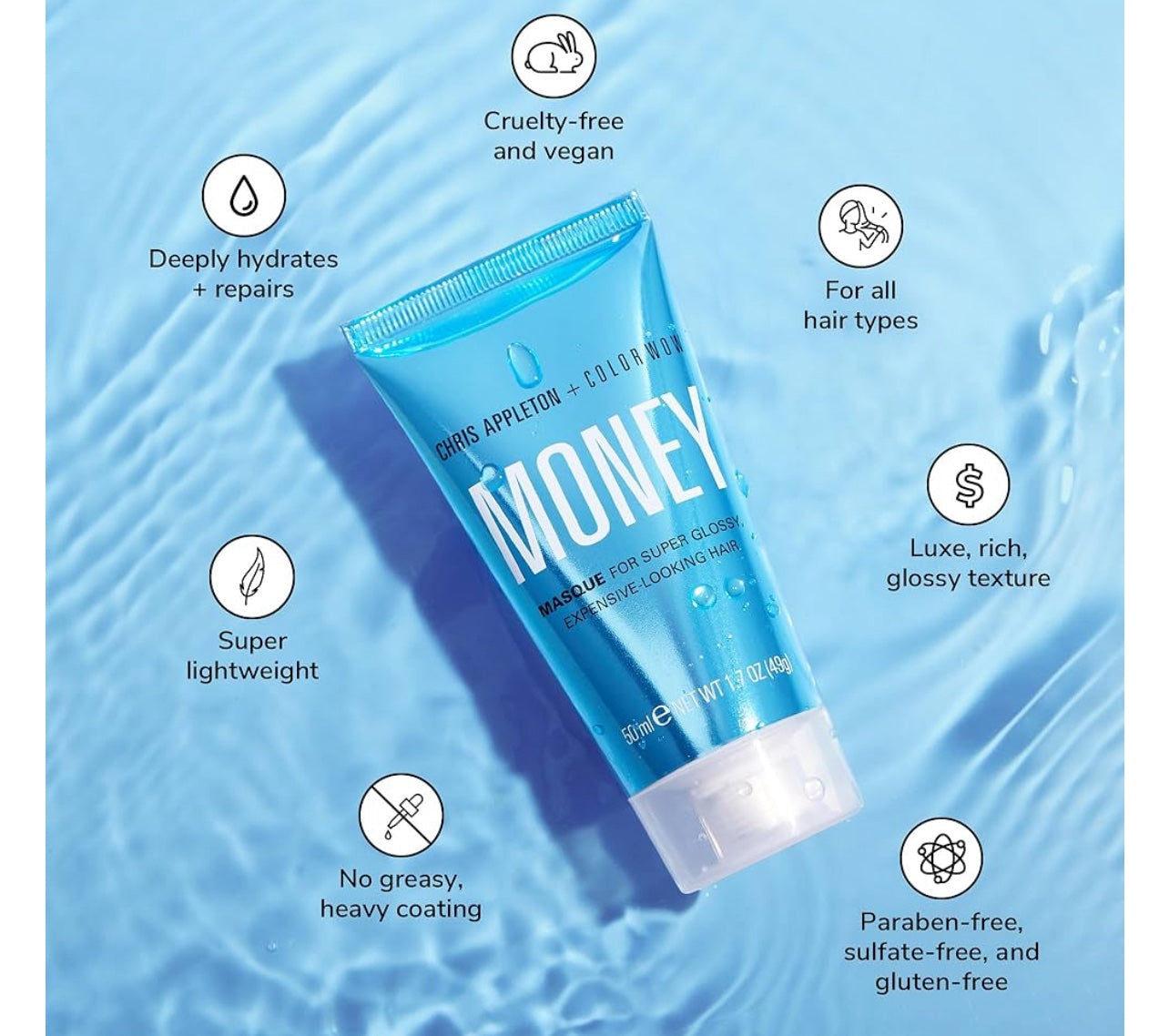 COLOR WOWMini Money Mask Deep Hydrating &amp; Strengthening Hair Treatment image 0