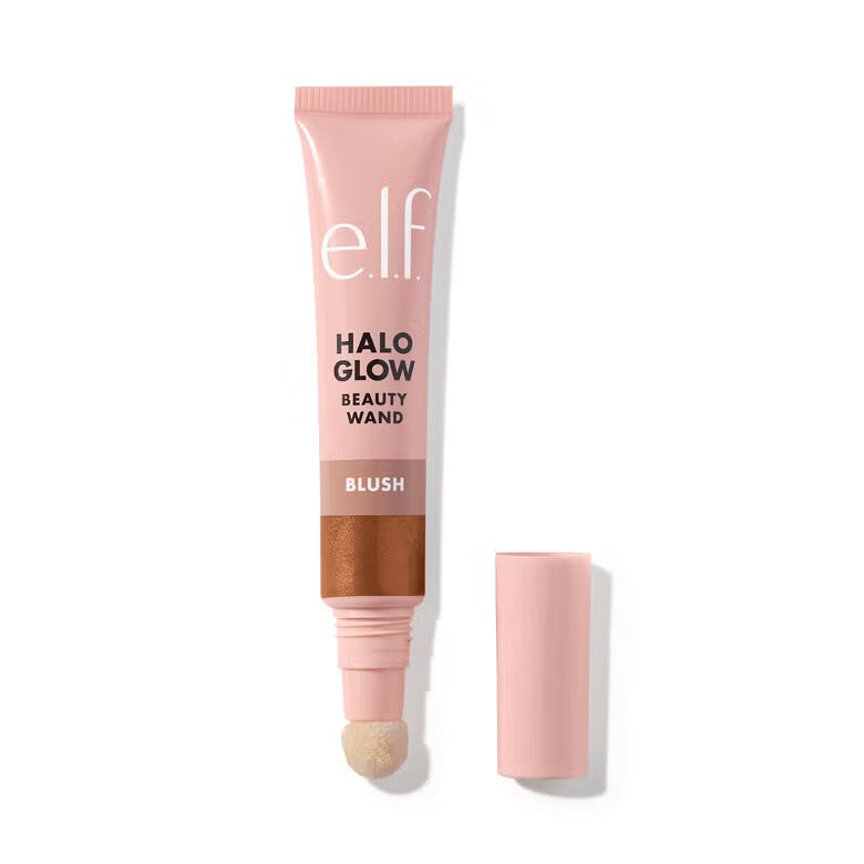 ELF Halo Glow Blush Beauty Wand — Rubor Líquido Iluminador Con Acabado Glow Natural