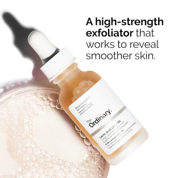 The Ordinary Lactic Acid 10% + HA 2% Exfoliating Serum image 1