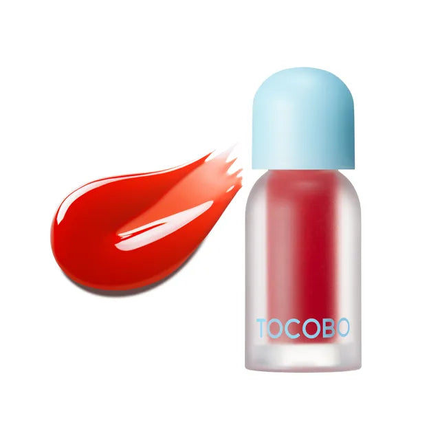 TOCOBO - Juicy Berry Plumping Lip Oil - 01 CHILL RED image