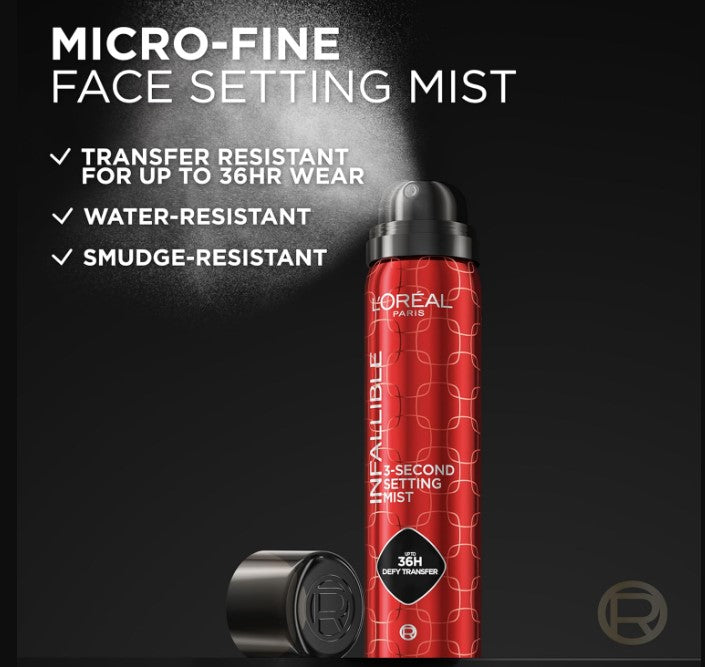 Loreal Paris Infallible - Aerosol de ajuste de 3 setting spray image 1