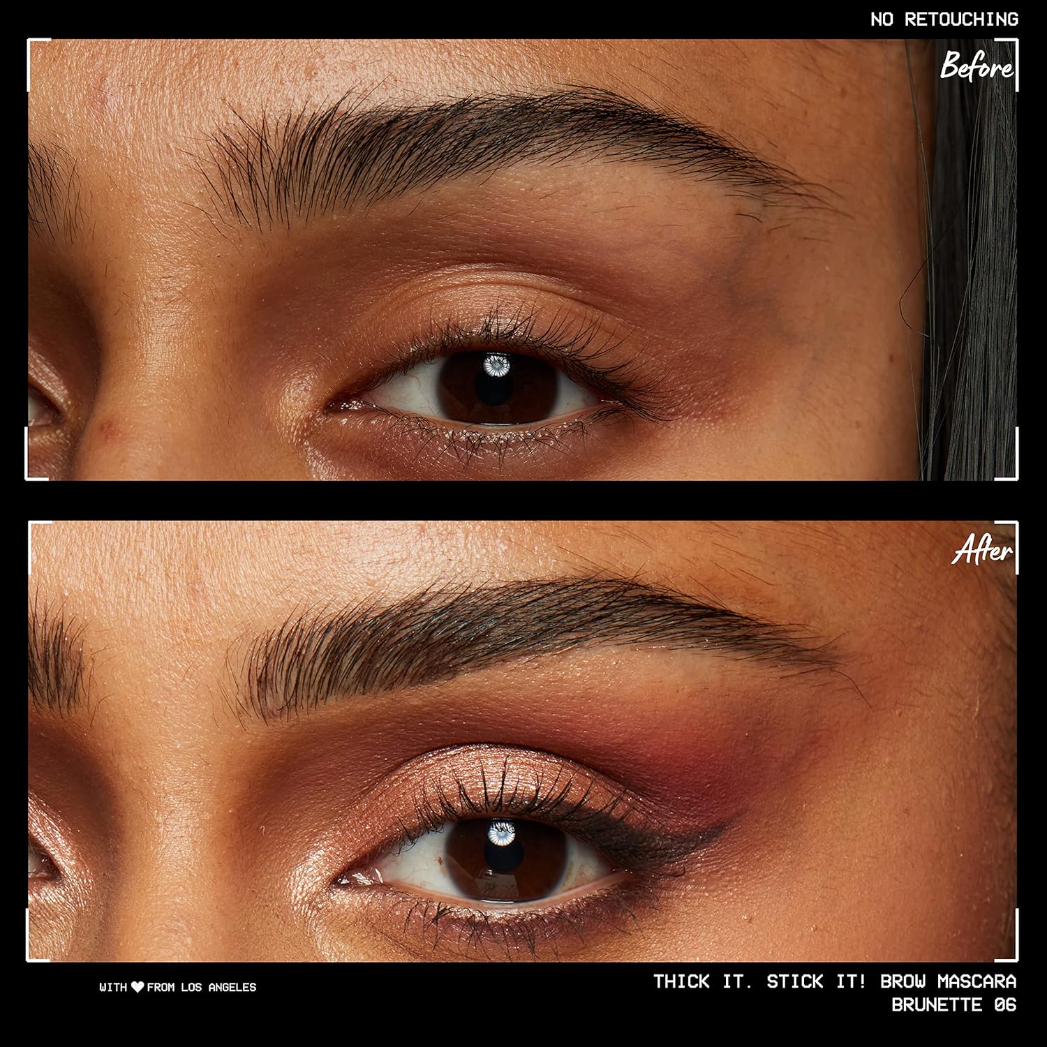 BAJO PEDIDO - NYX Professional Makeup Thick It Stick It Brow Gel Mascara — Gel Para Cejas Con Volumen, Fijación y Fibra De Larga Duración