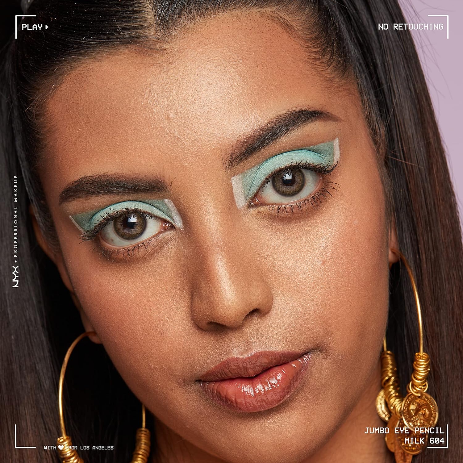 NYX Professional Makeup Jumbo Eye Pencil — Lápiz Sombra Y Delineador De Ojos En Tono Milk (Blanco) Con Textura Cremosa Y Alta Pigmentación