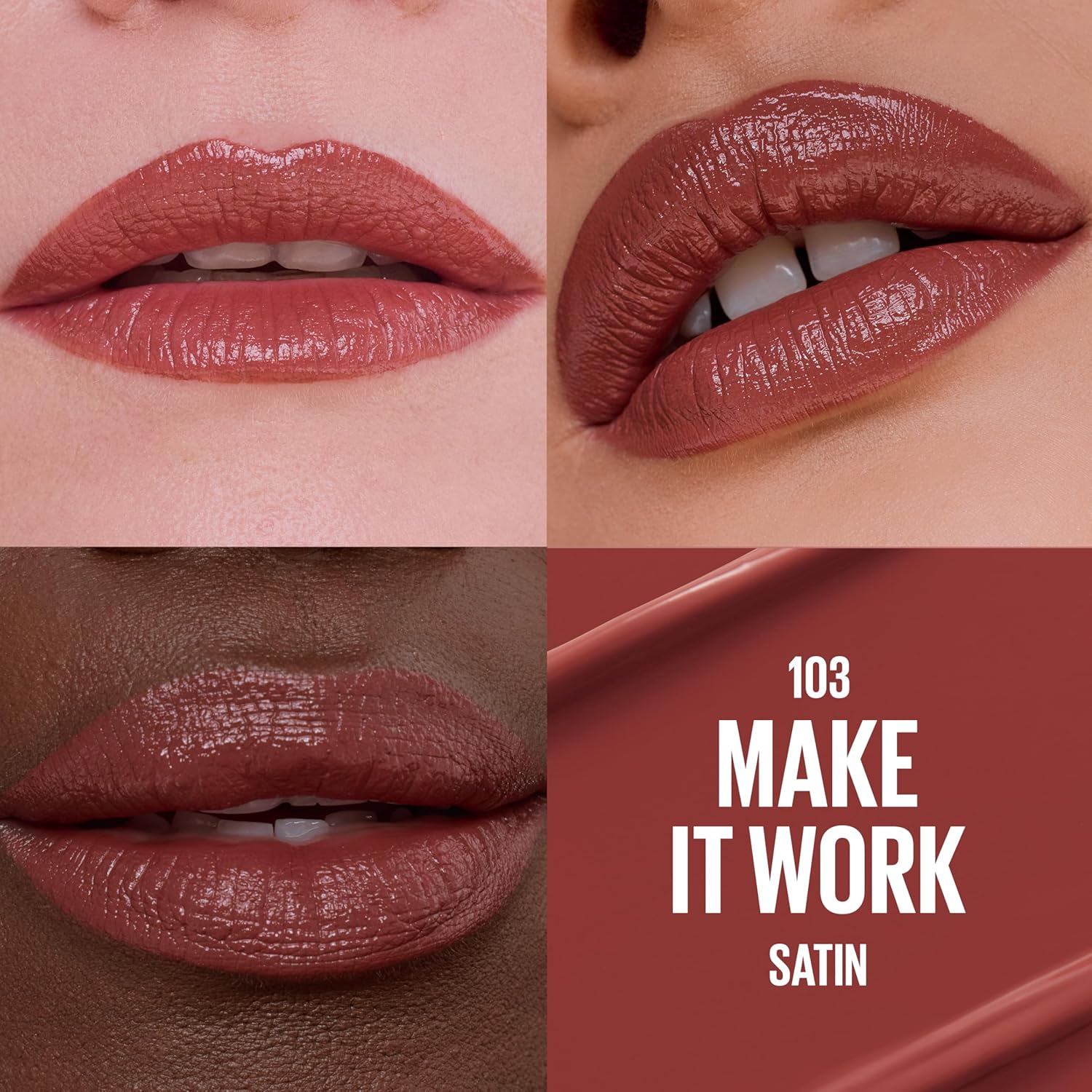 MAYBELLINE Serum Lipstick Labial Hidratante Con Efecto Volumen 8H