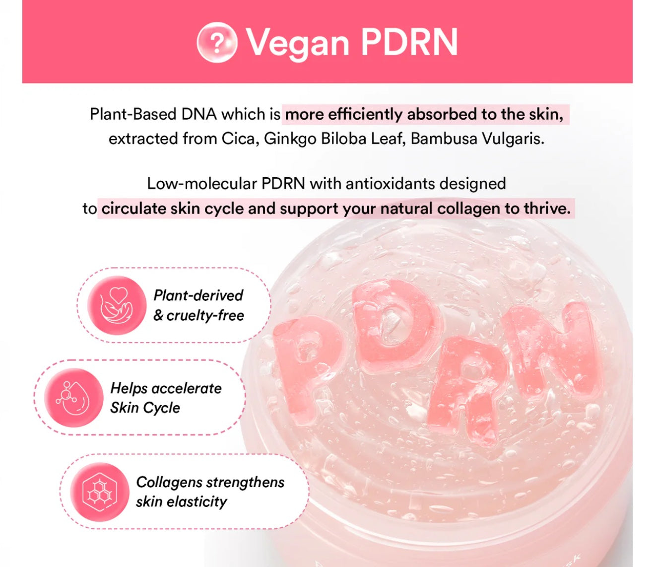 Abib PDRN collagen overnight mask Firming jelly image 1