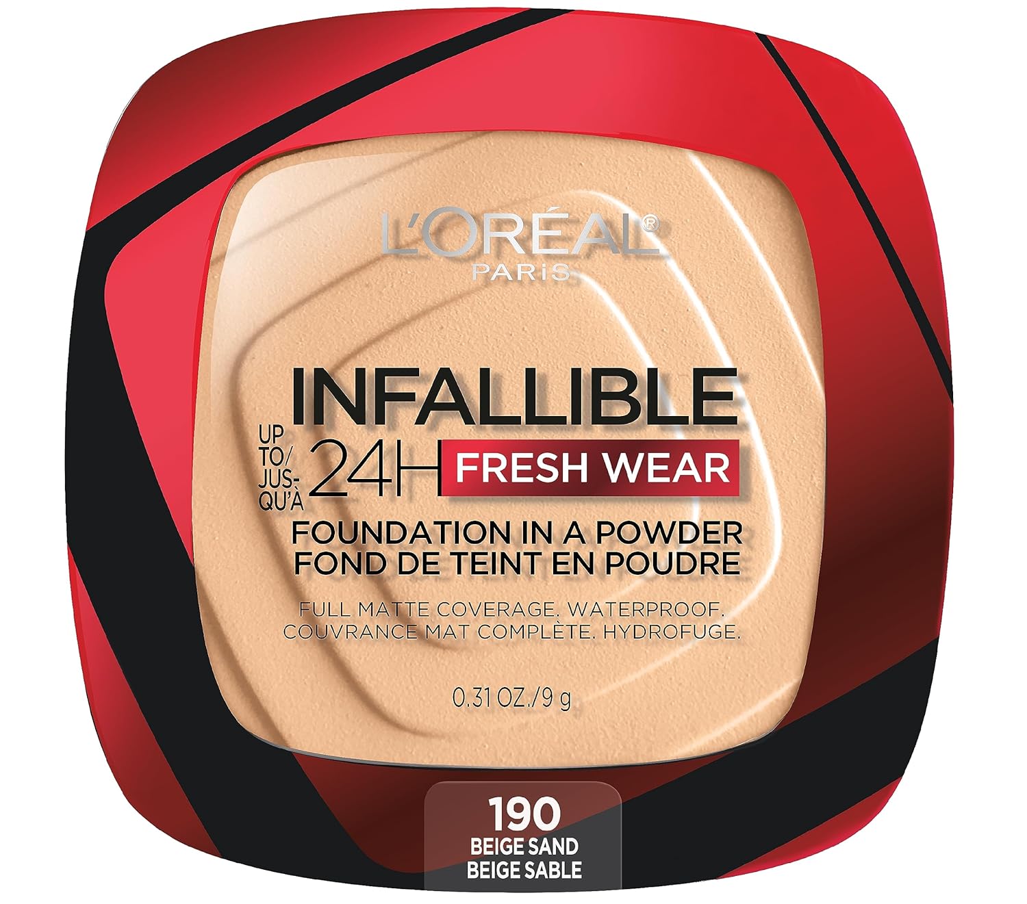 LOREAL INFALLIBLE 24H FRESH WEAR - 190 BEIGE SAND image