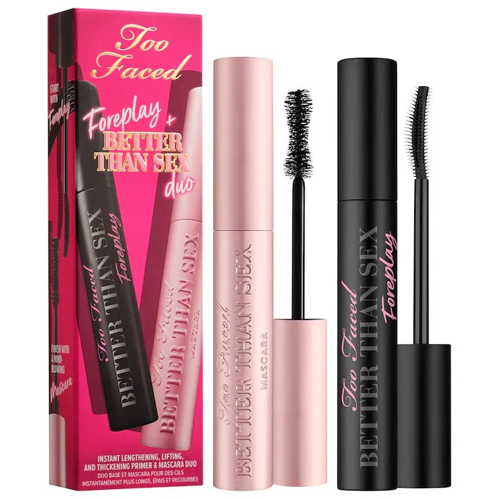 Too Faced 
Foreplay + Better Than Sex Primer &amp; Mascara Duo image 0