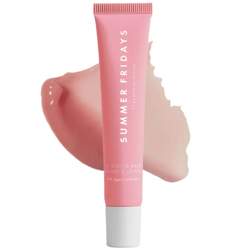 Summer Fridays Lip Butter Balm for Hydration &amp; Shine - PINK SUGAR image