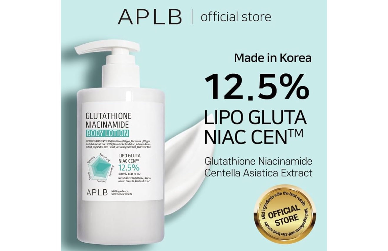 APBL Glutathione Niacinamide Body Lotion image 1