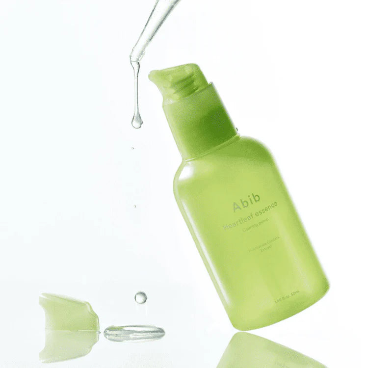 Abib Heartleaf Essence Calming Pump – Esencia Calmante e Hidratante con Houttuynia Cordata
