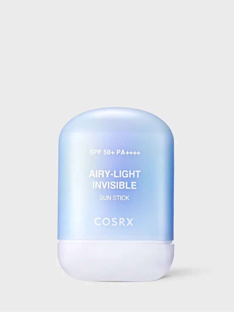 COSRX Airy-Light Invisible Sun Stick SPF50+ PA++++ | Protector Solar en Barra Ligero y Transparente