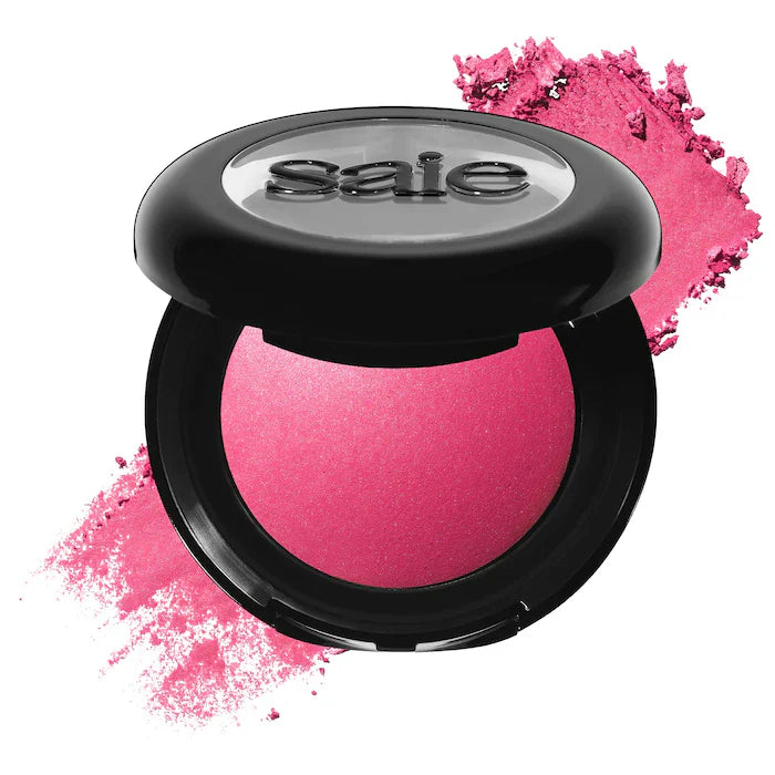 SALE  Bajo Pedido - Saie SuperSuede Powder Blush | Rubor en Polvo sin Talco con Acabado Suave y Natural