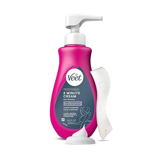 Veet Professional 2 Minute Cream – Crema Depilatoria Con Manteca De Karité 400 ML