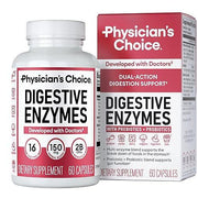 Physician's CHOICE Digestive Enzymes For Bloating & Digestion Suplemento De Enzimas Digestivas 60 Cápsulas
