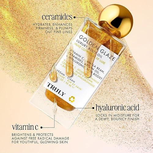 Truly Beauty Golden Glaze Luxury Body Oil Aceite Corporal Iluminador 90 ml