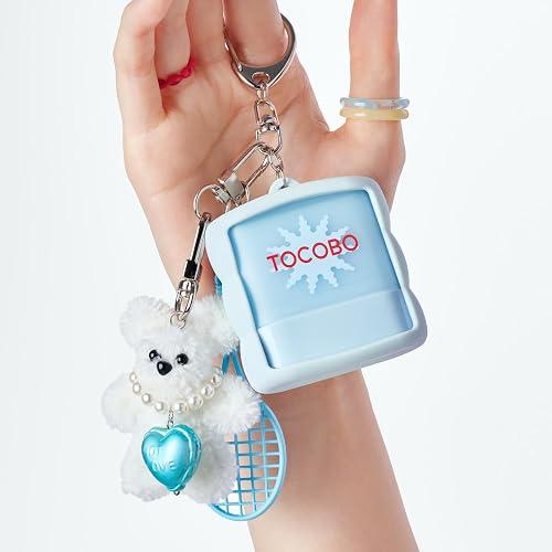 Tocobo Mini Cotton Airy Sun Stick Con Llavero – Protector Solar En Barra SPF50 Tamaño Mini