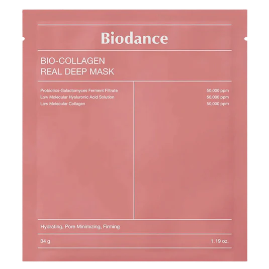 BIODANCE Bio Collagen Real Deep Mask – Mascarilla Facial De Hidrogel Con Bio-Colágeno INDIVIDUALES